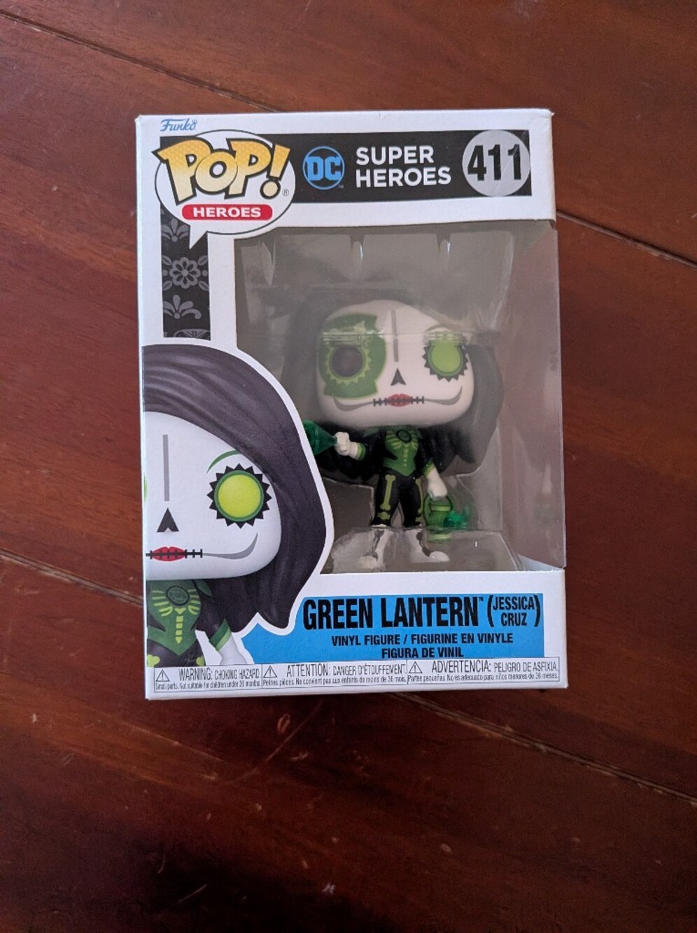 Funko Green Lantern Jessica Cruz Pop! Vinyl — Green, Black & White